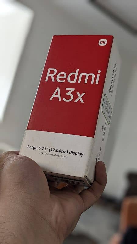 Brand new xiaomi redmi a3x 6gb ram (3+3) 0