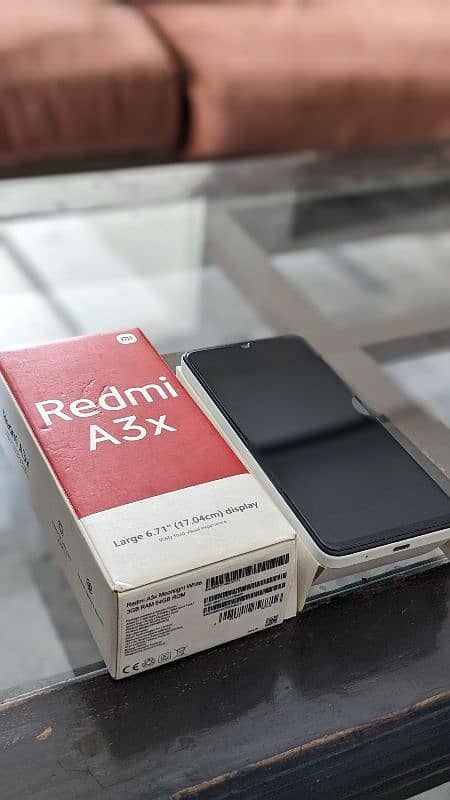 Brand new xiaomi redmi a3x 6gb ram (3+3) 4