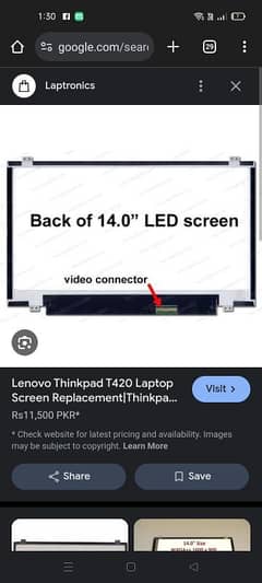 lenovo t420 lcd or other parts for sale