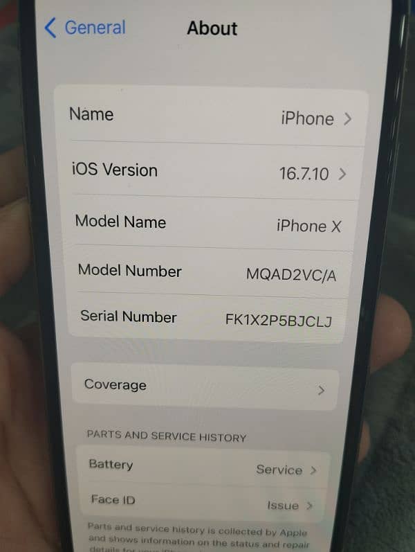 iPhone x 64 PTA  ha 1