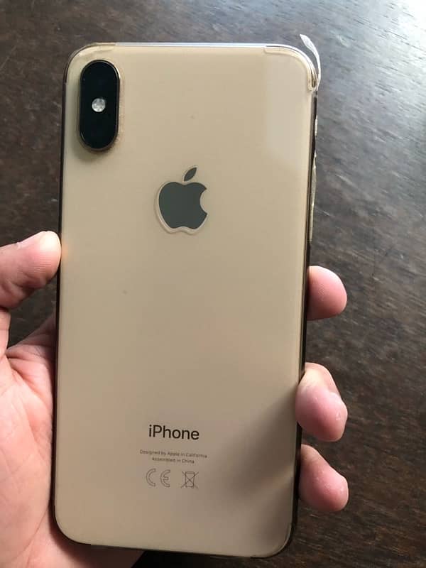 iPhone XS 64gb dual sim pta 10/10 92bh water pack 0