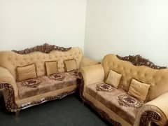 New Crown Sofa set 6 Seater 3,2,1  urgent sale krna hi