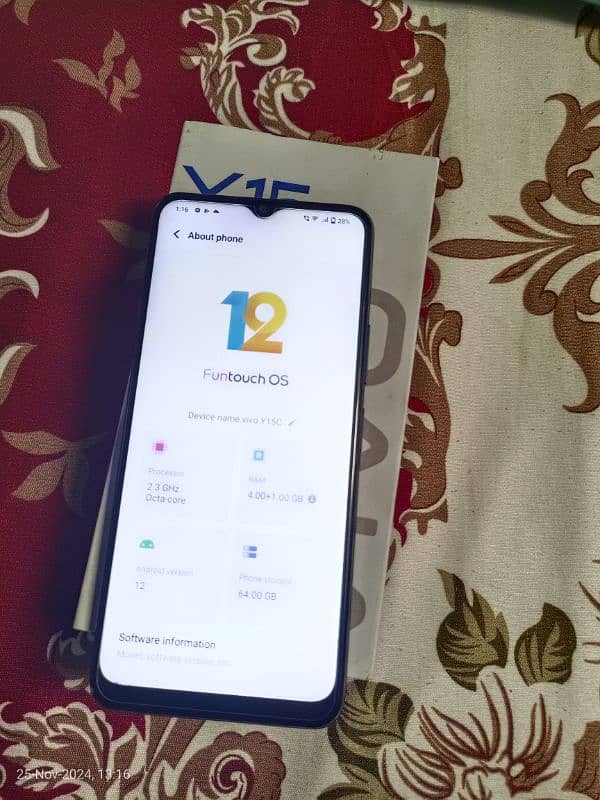 vivo y15s 8