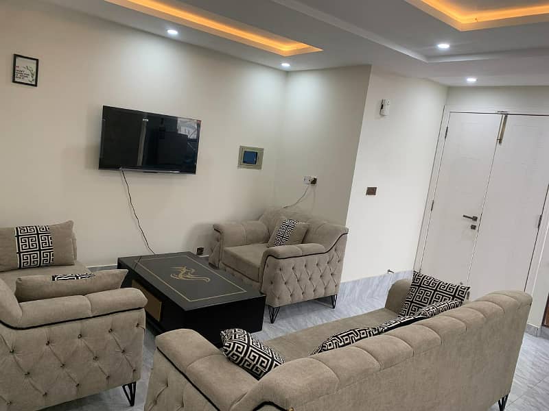 One Bed Furnished Apartment Available For Rent In Sector C Bahria Town Lahore 3