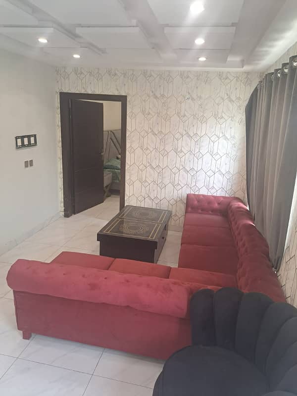 One Bed Furnished Apartment Available For Rent In Iqbal Block Sector E Bahria Town 2