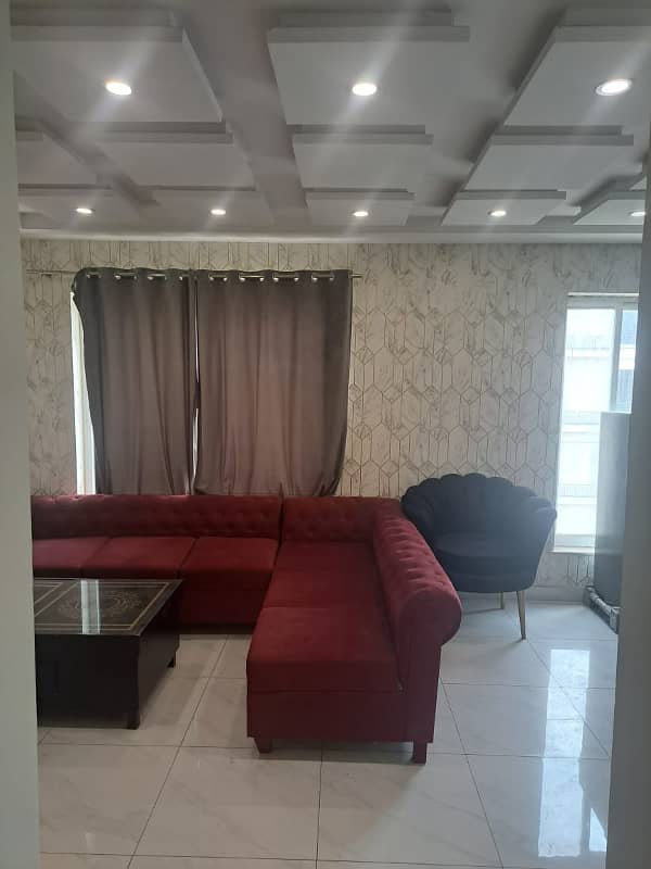 One Bed Furnished Apartment Available For Rent In Iqbal Block Sector E Bahria Town 3