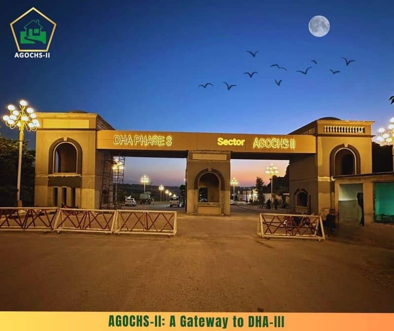 8 Marla Possession Plot For Sale Block -H AGOCHS-2, Islamabad 1