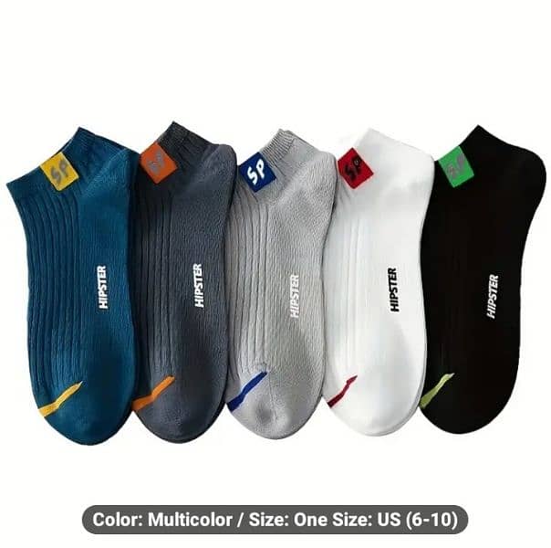 3 pairs of Mens casual Boat Socks (Price 500) 0