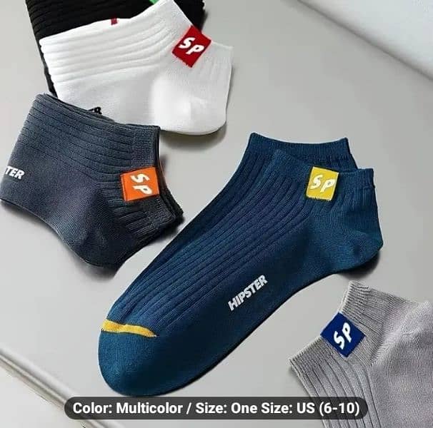 3 pairs of Mens casual Boat Socks (Price 500) 4