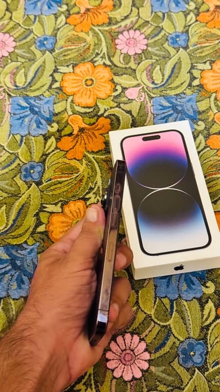 iphone 14pro nonpta 128gb purple blue 7