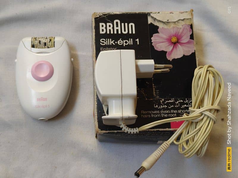 Braun [Silk-Epil 1] Epilator (Used) Hair Remover 0