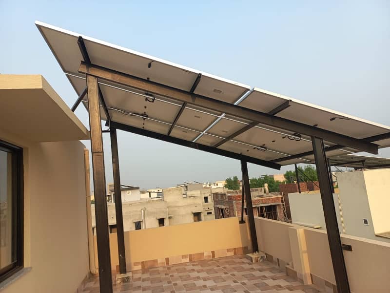 10 MARLA 50 FT WIDE BRAND NEW HOUSE FOR SALE IN DHA RAHBAR BLOCK E WITH SOLAR PANELS 14