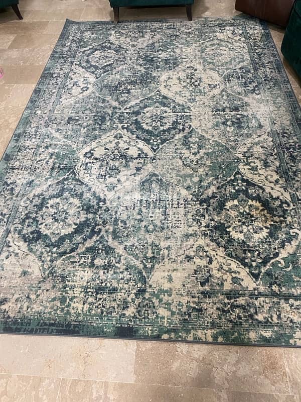 used modern rug 1