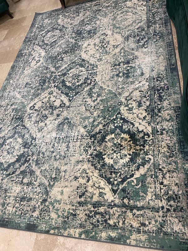 used modern rug 2