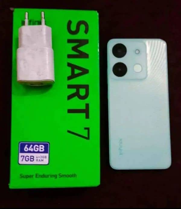 Infinix smart 7 good condition 4/64 3