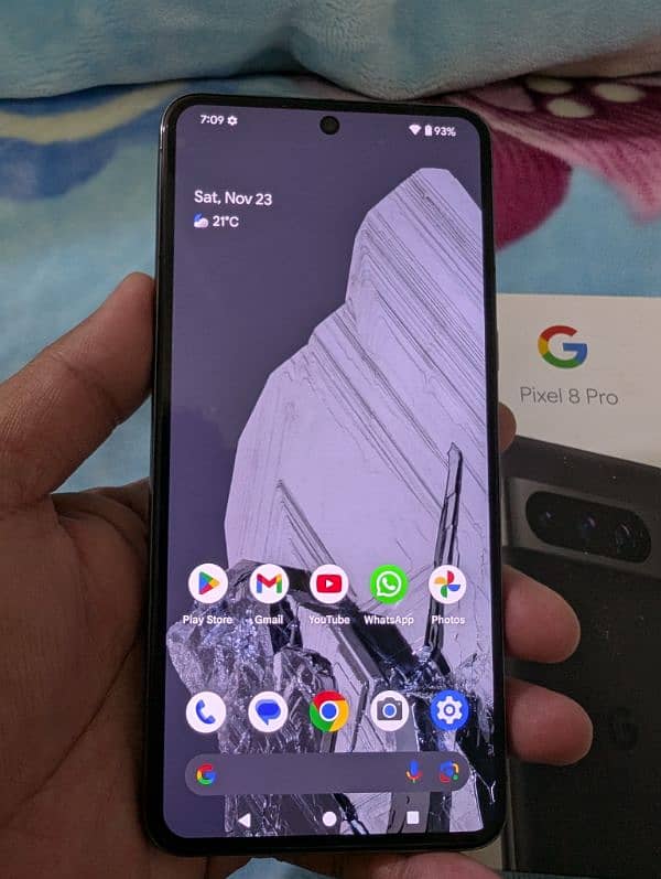 Google Pixel 8 Pro XL  , 128 GB , official Approved 7