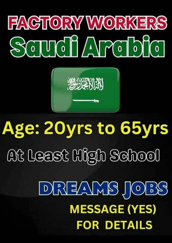 visa available for Saudi Arabia for labour and driver 0