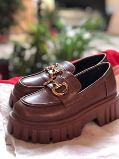 Gucci brand new chunky loafers