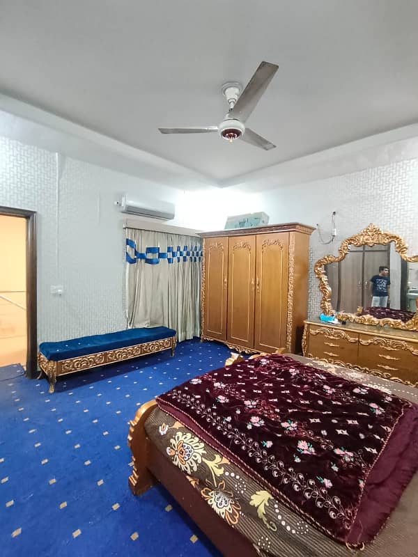 Eden Garden Society Boundary Wall Canal Road Faisalabad 5 Marla Double Story House For Rent 4 Bedroom Attached Bath Attached 1