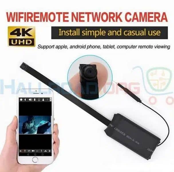 CCTV Mini Strip Wifi Camera Nano Smallest Live IP Hidden Screw 1