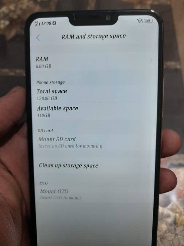 vivo y81s pta proved 6/128gb 3