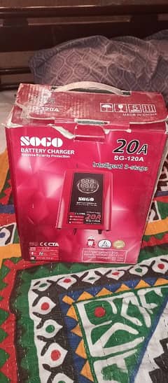 12 Volt sogo 20Amp Battery Charger Condition Like New