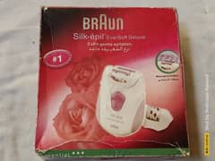 Braun [Silk-Epil 1] Epilator (Used) Hair Remover