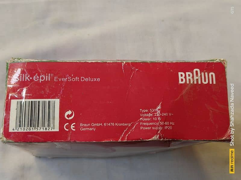 Braun [Silk-Epil 1] Epilator (Used) Hair Remover 6