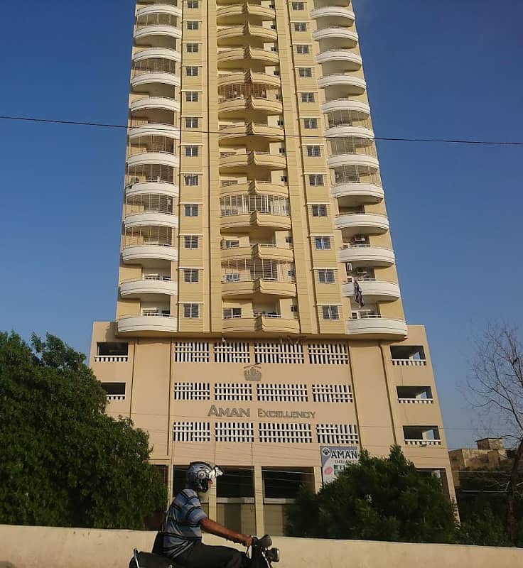 Prime 2-Bed Corner Apartment, 1,050 sq. ft. , for Sale in Aman Excellency, North Nazimabad Block B Ideal Location! 16