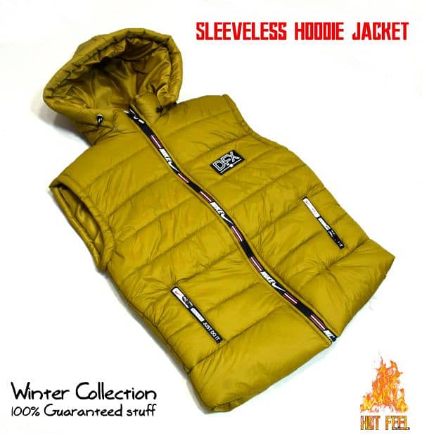 Puffer sleeves less jacket 3