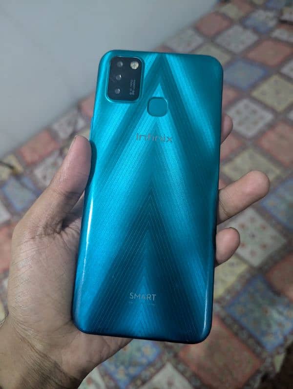 Infinix smart 5 Sea green 9/10 3