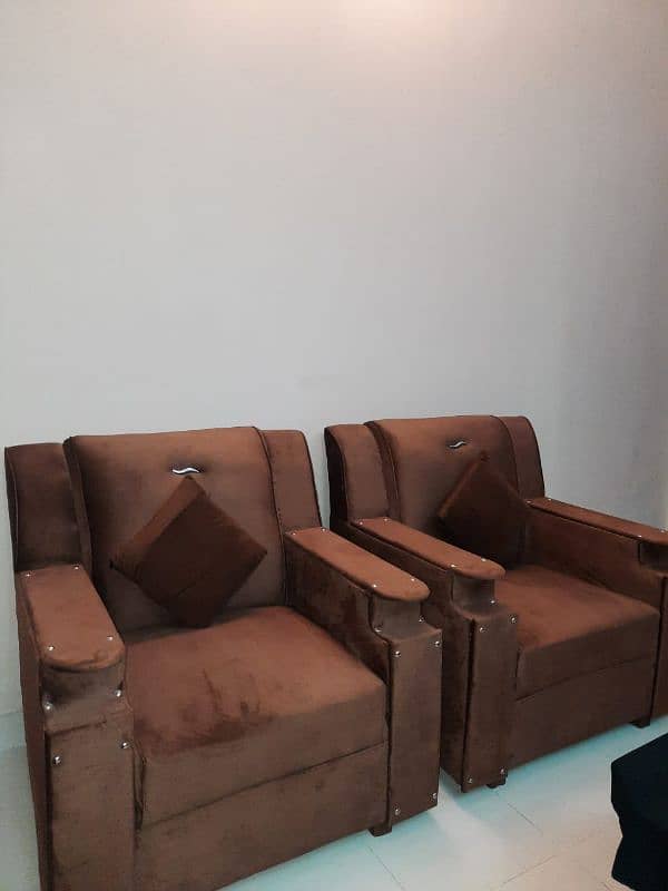 wooden sofa set 1