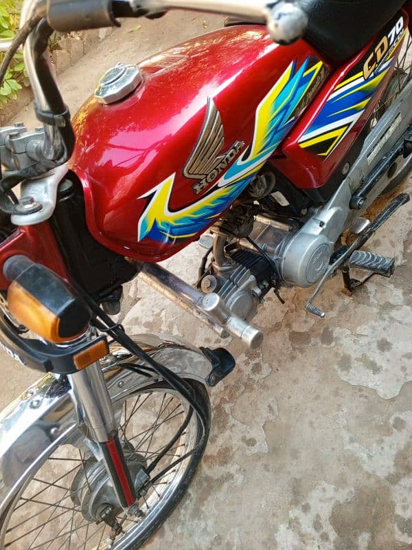 Honda CD70 2021 Model Peshawar registered 0