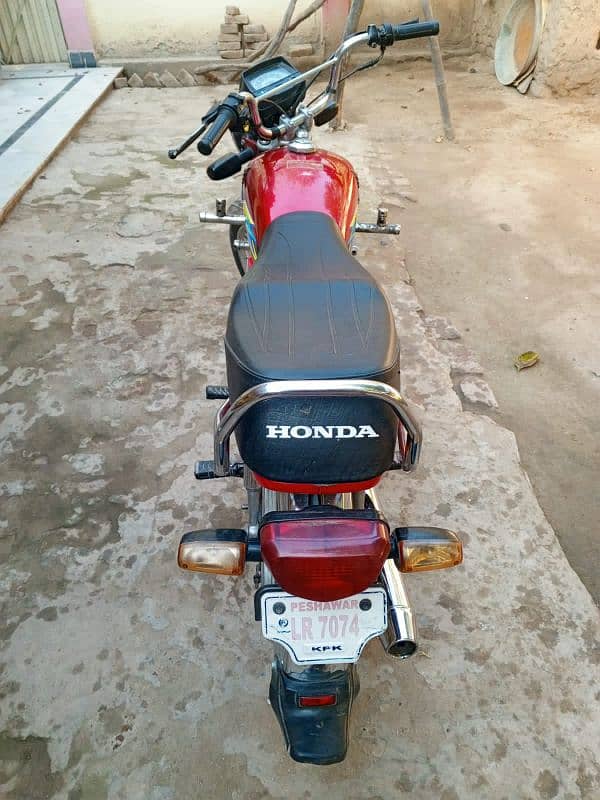 Honda CD70 2021 Model Peshawar registered 3