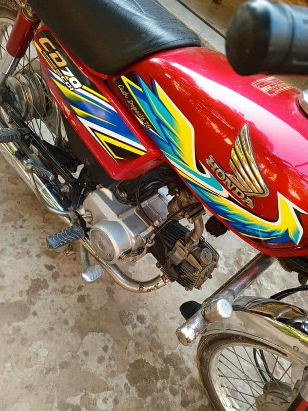 Honda CD70 2021 Model Peshawar registered 4