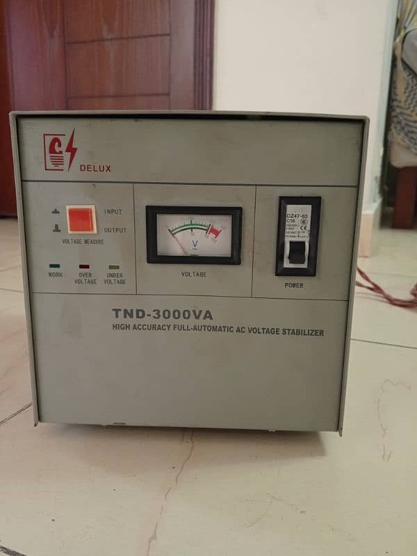 TND 3000VA ( Automatic AC Voltage Stabilizer ) 1