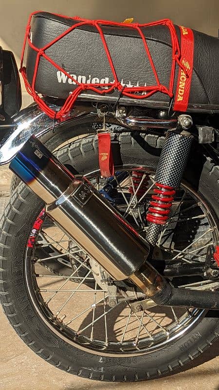 hks exhaust for sale, original honda CG 125 BEND PIPE. 4