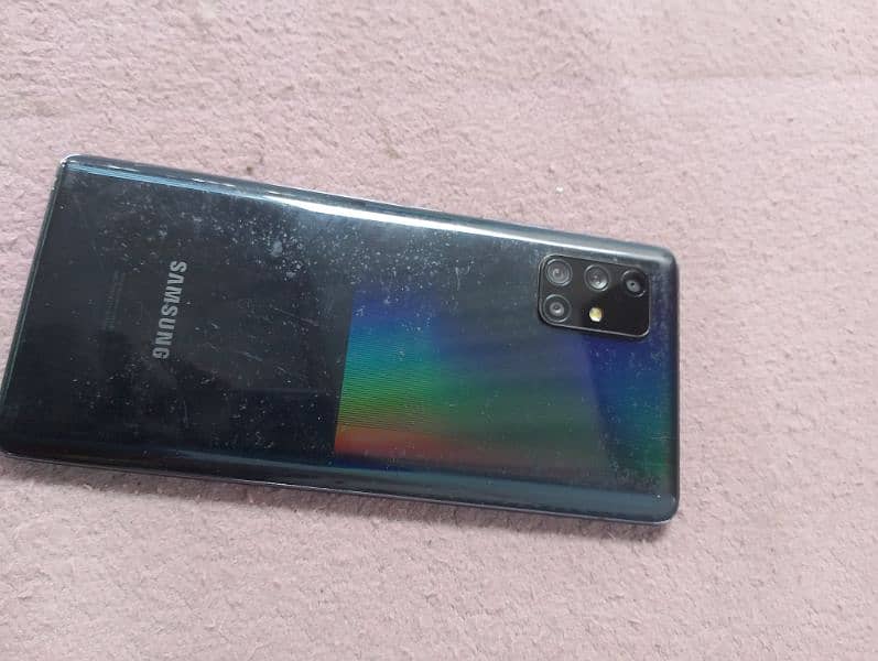 Samsung Galaxy a71 5g non PTA glass broken 1