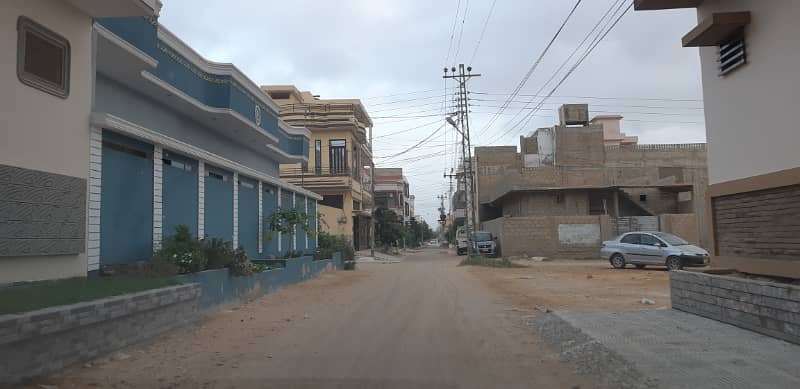 120 Yards Good Location Plot Sell In Block-7, Ext Saadi Town 4