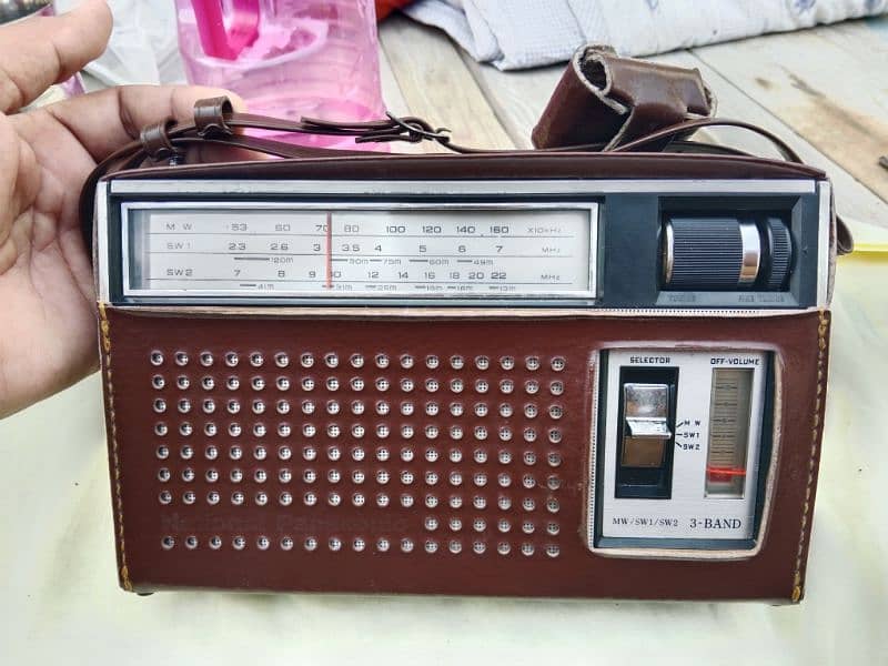 National Panasonic 3 Band Radio Model No R-312 Made in Japan 5