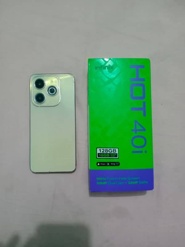 Infinix Hot40i 10/10 condition 9 months warranty 1