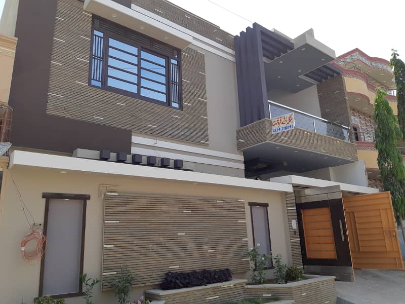 brand new 240 yards double story house block-4, saadi town (TARIQ) 0