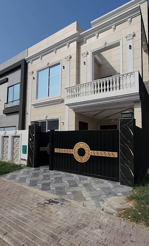 5 marla reasonable brand new Spanish House for sale in Sector F 0