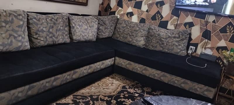 L Shape sofa set 7 seater sofa set 1