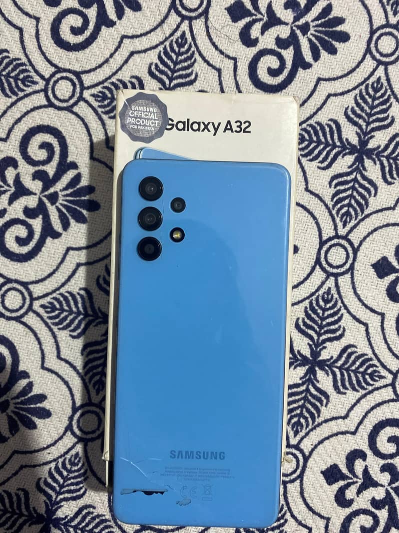 SAMSUNG GALAXY A32 6/128 fingerprint snesor but panel change original 1