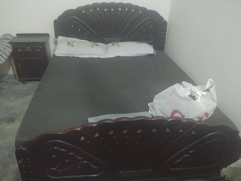 Double bed used condition 0