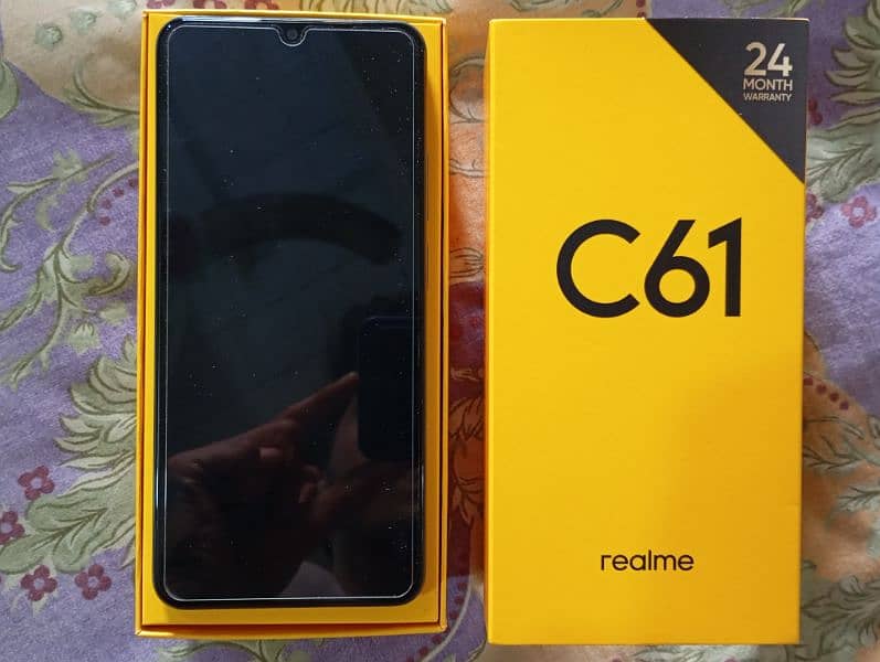 Realme C61 7 days used only 6/128 gn 1