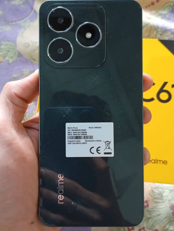 Realme C61 7 days used only 6/128 gn 2