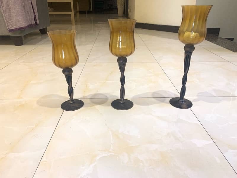 Set of 3 Candle stands 2