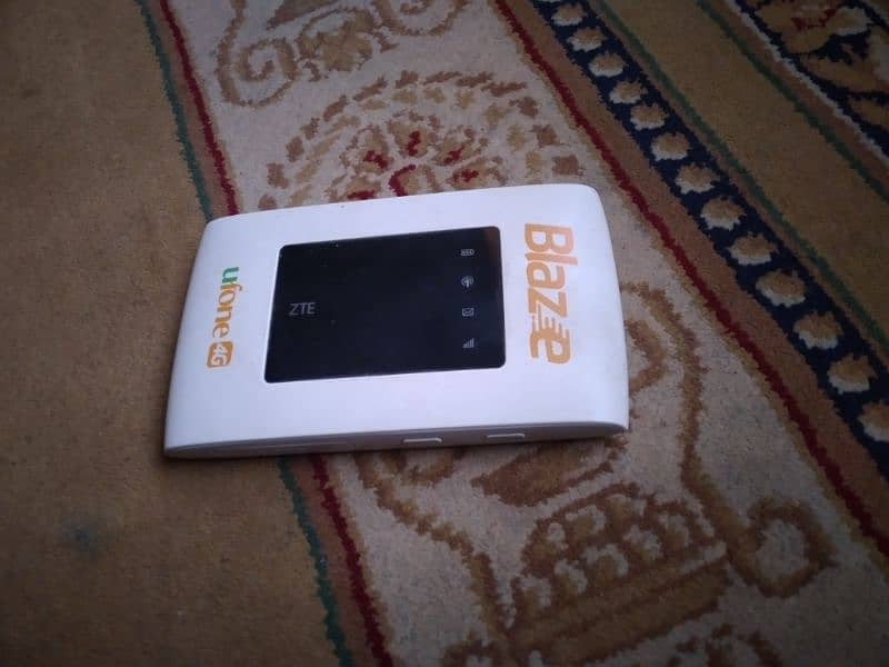 ufone blaze 4g wifi device 0